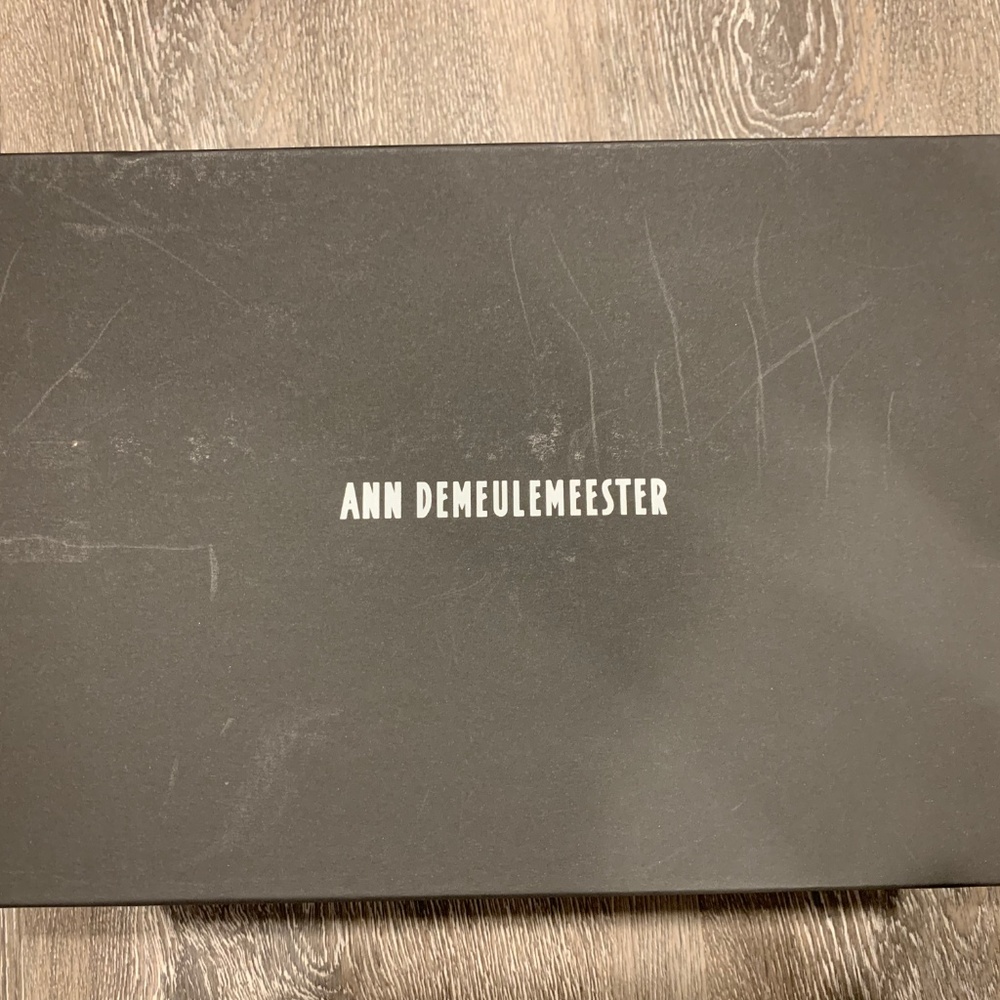 ANN DEMEULEMEESTER Buckled leather slides EU 39 - Picture 2 of 8